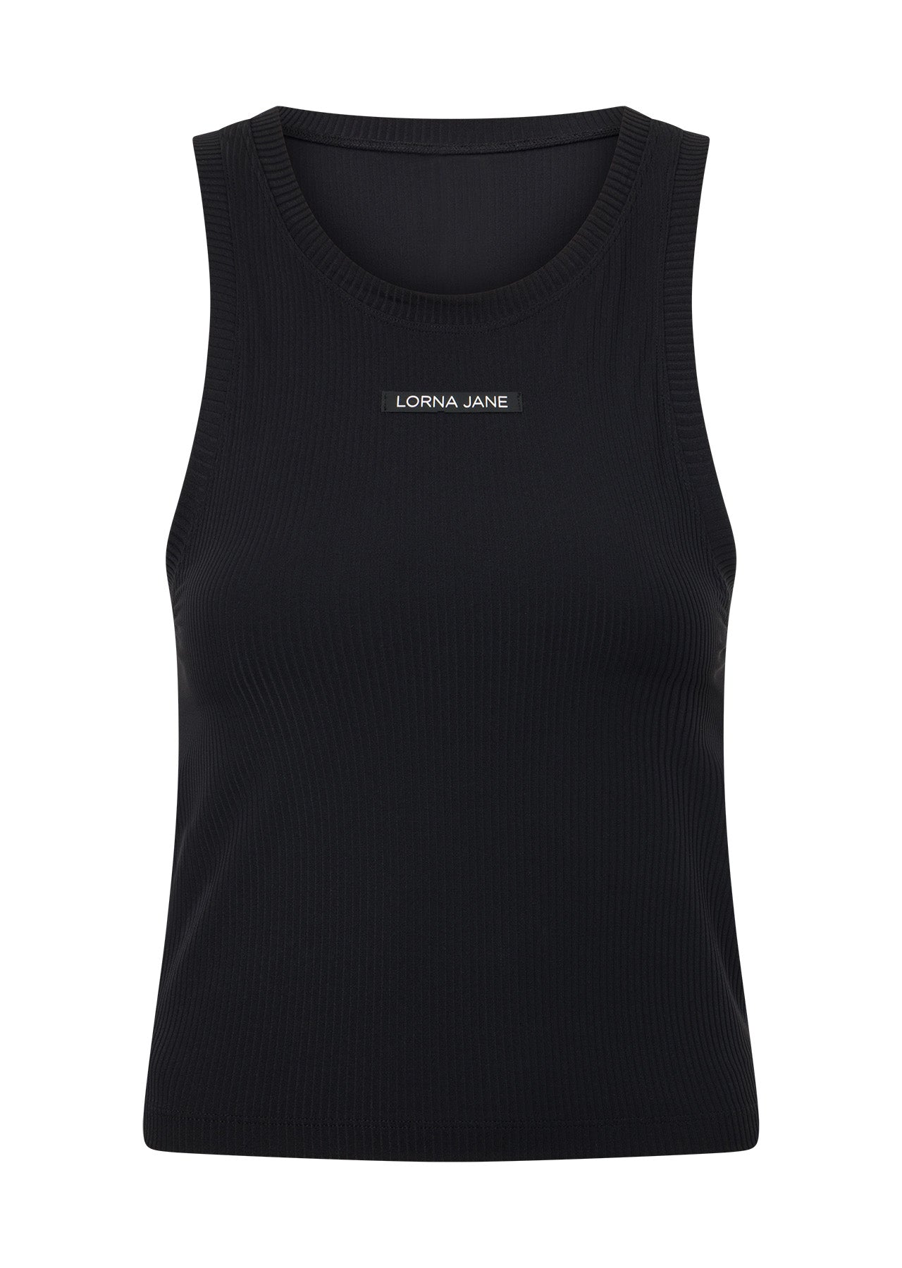 Lorna Jane Dynamic Active Rib Tank - Black