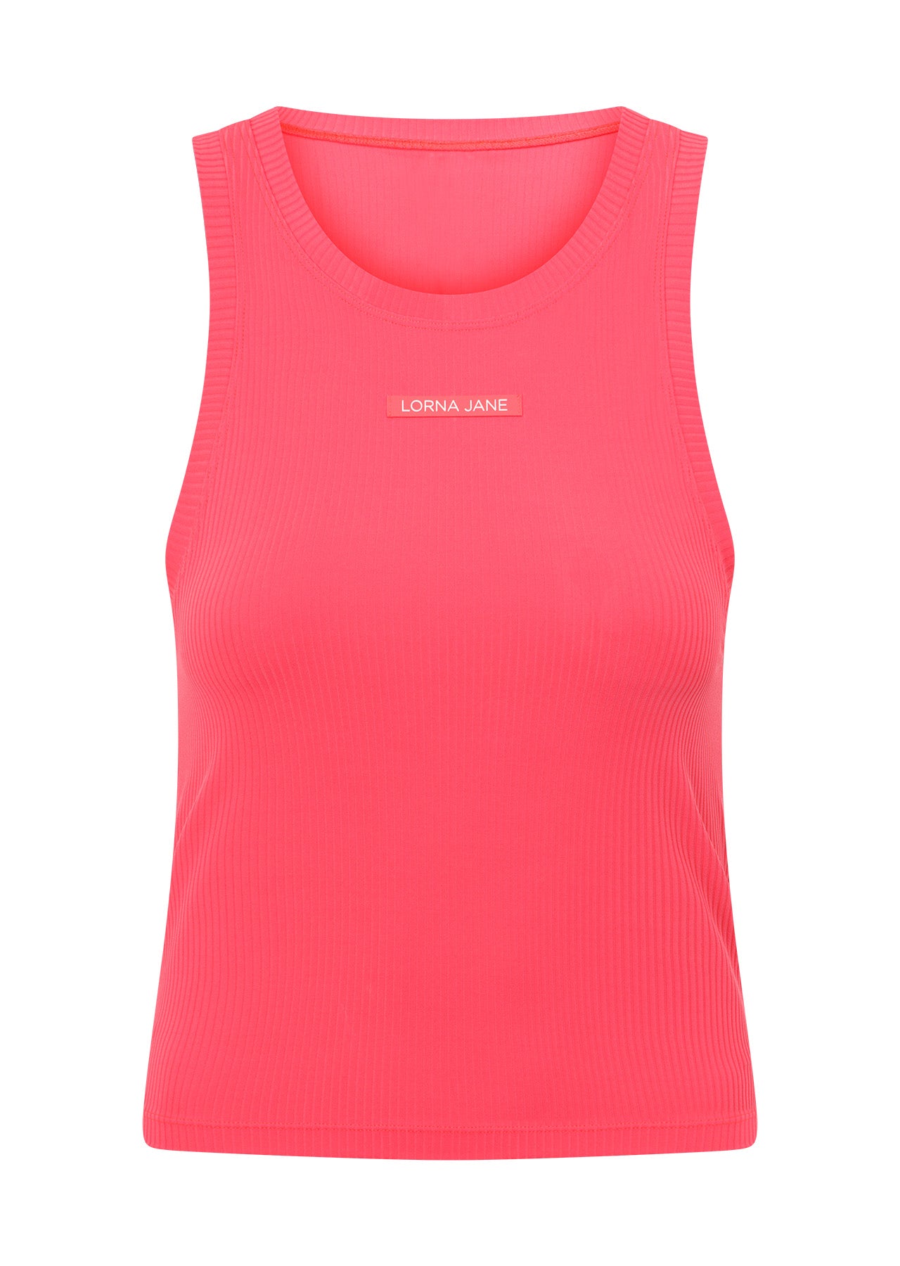 Lorna Jane Dynamic Active Rib Tank - Nectarine