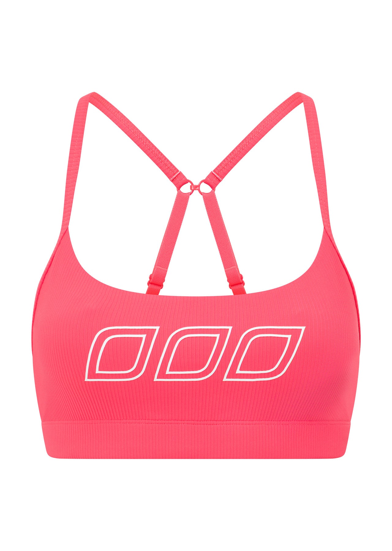 Lorna Jane Gym To Swim Sports Bra - Nectarine