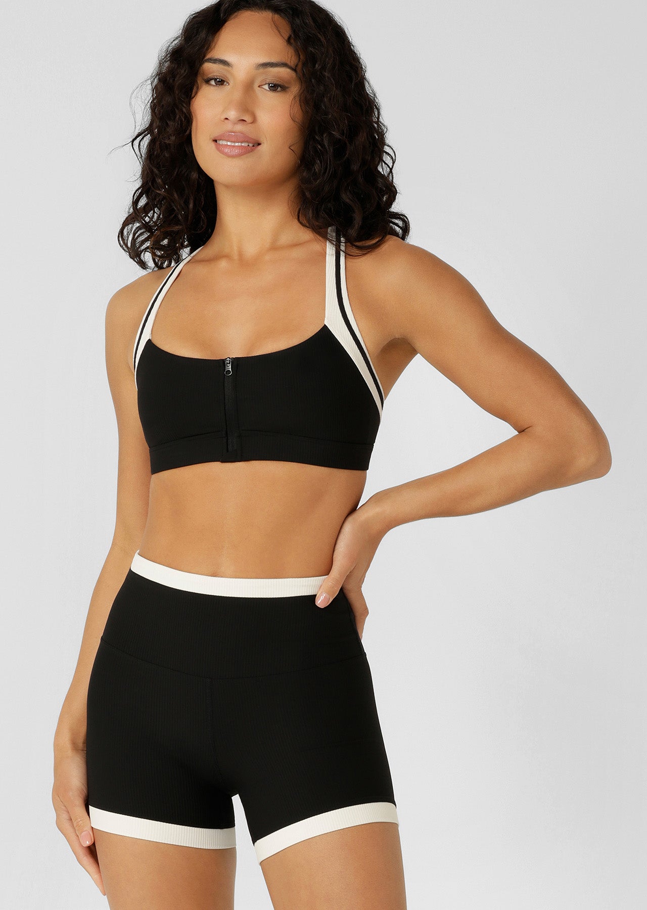 Lorna Jane Gym To Swim Max Support Sports Bra - Black