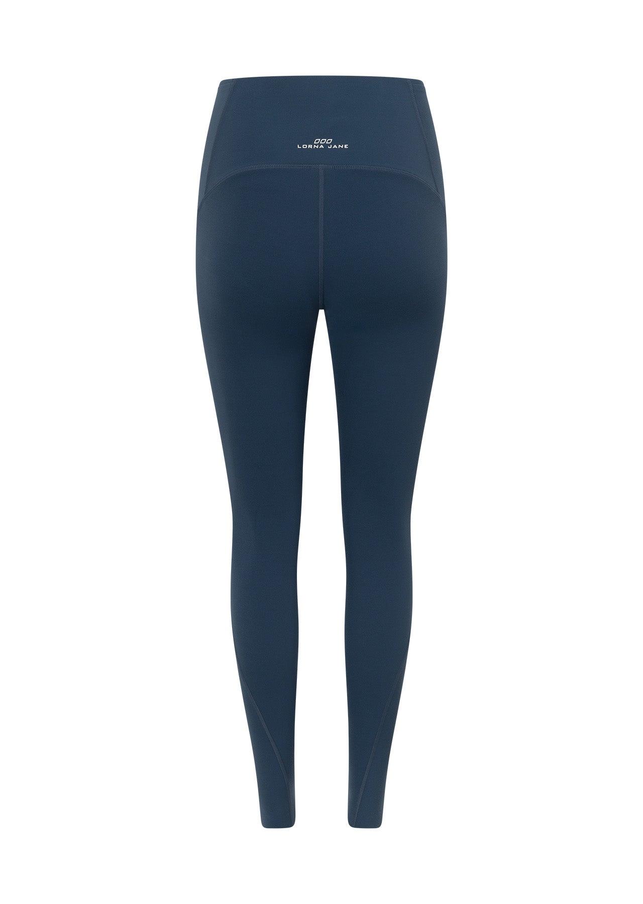 Lorna Jane Second To None Full Length Leggings - Deep Dive Blue