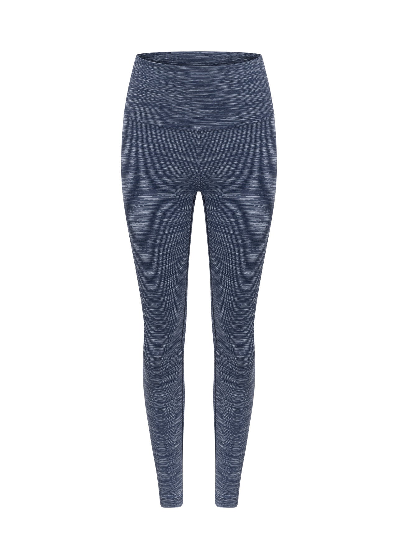 Lorna Jane Retro Ankle Biter Leggings - Deep Dive Blue Marl