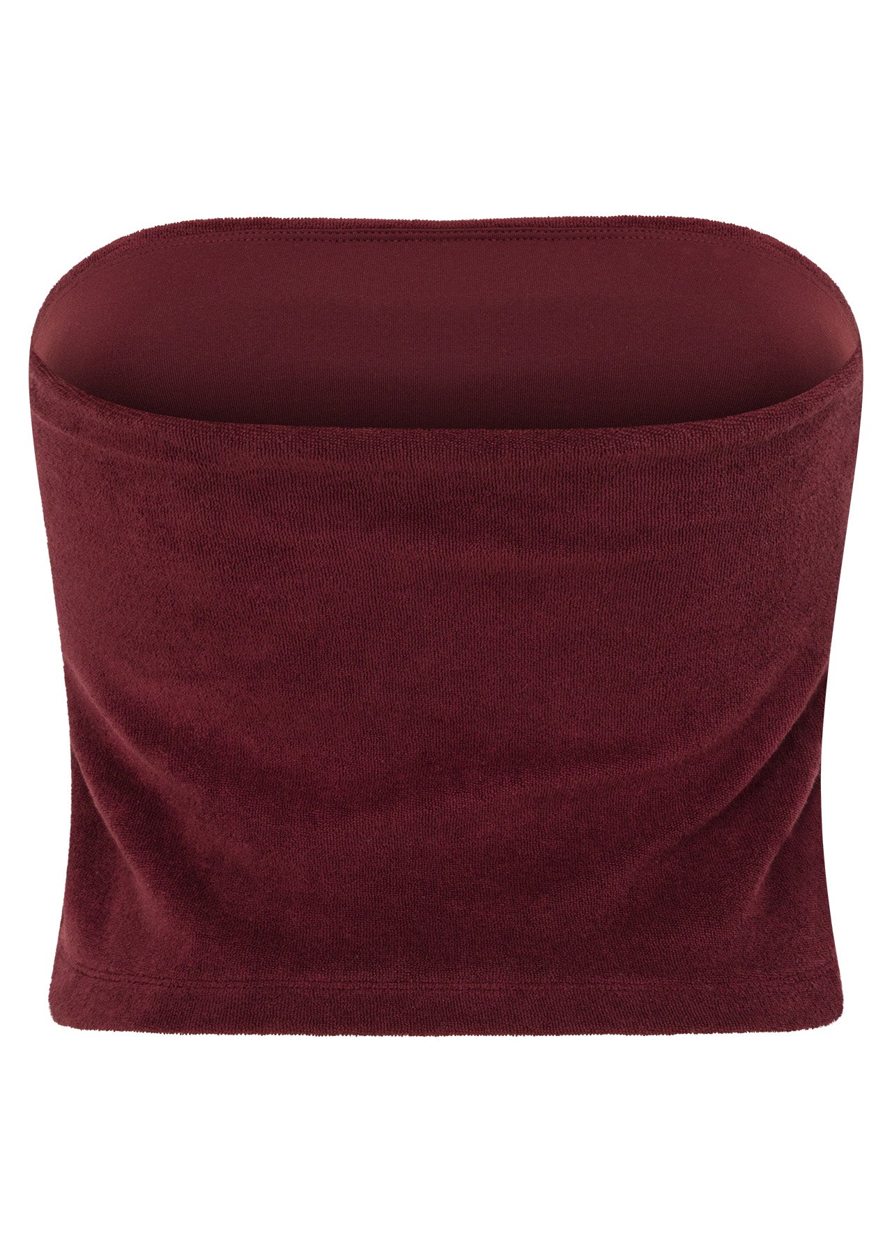 Lorna Jane Marisol Terry Boobtube - Cranberry