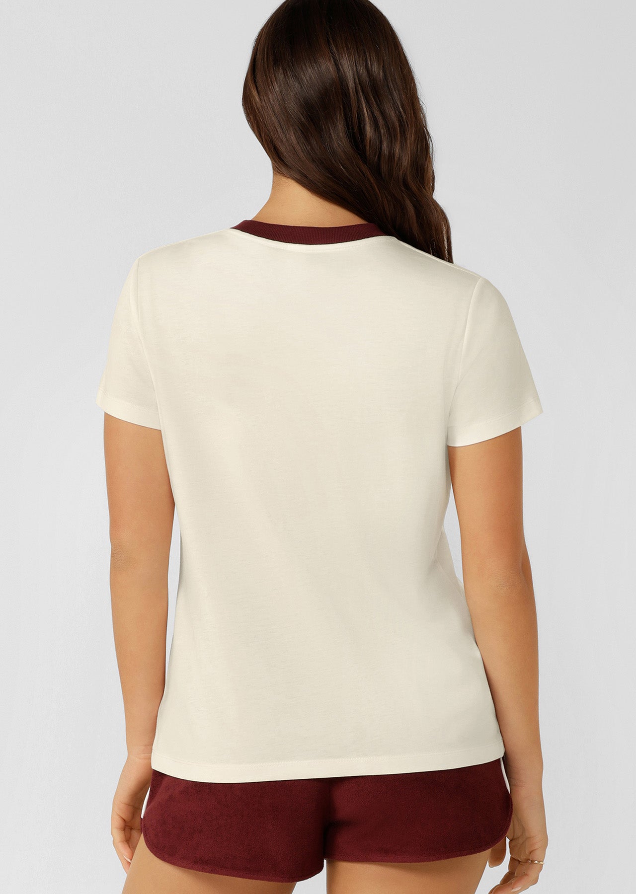 Lorna Jane Game Day T-Shirt - Cream