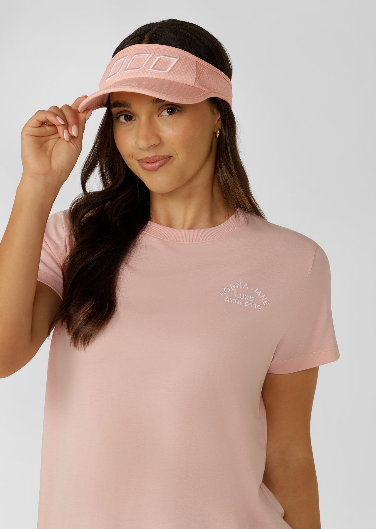 Lorna Jane Ventilation Visor - Wisteria Pink