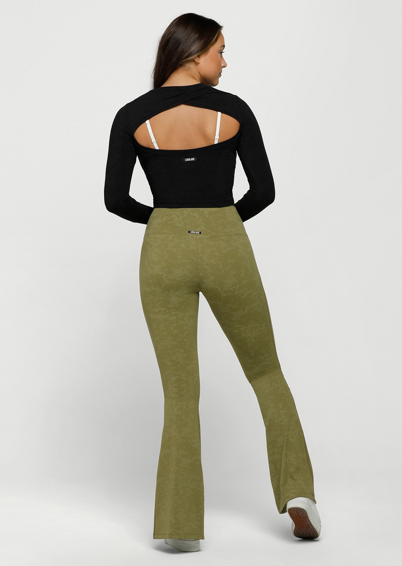 Lorna Jane Elements Long Sleeve Top - Washed Black