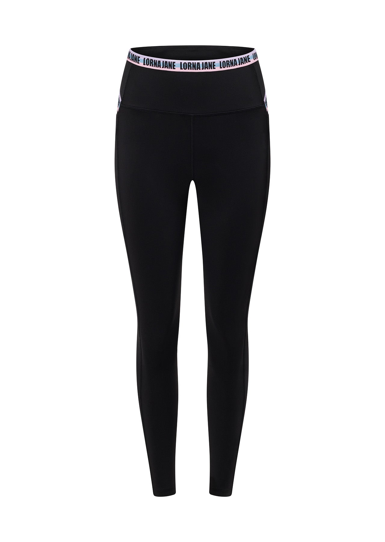 Lorna Jane Metaverse Recycled No Chafe Pocket Ankle Biter Leggings - Black