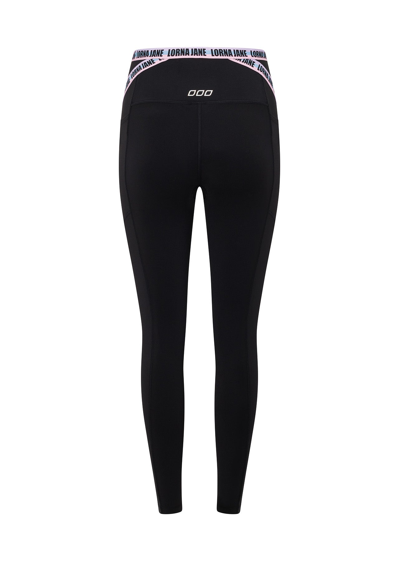 Lorna Jane Metaverse Recycled No Chafe Pocket Ankle Biter Leggings - Black