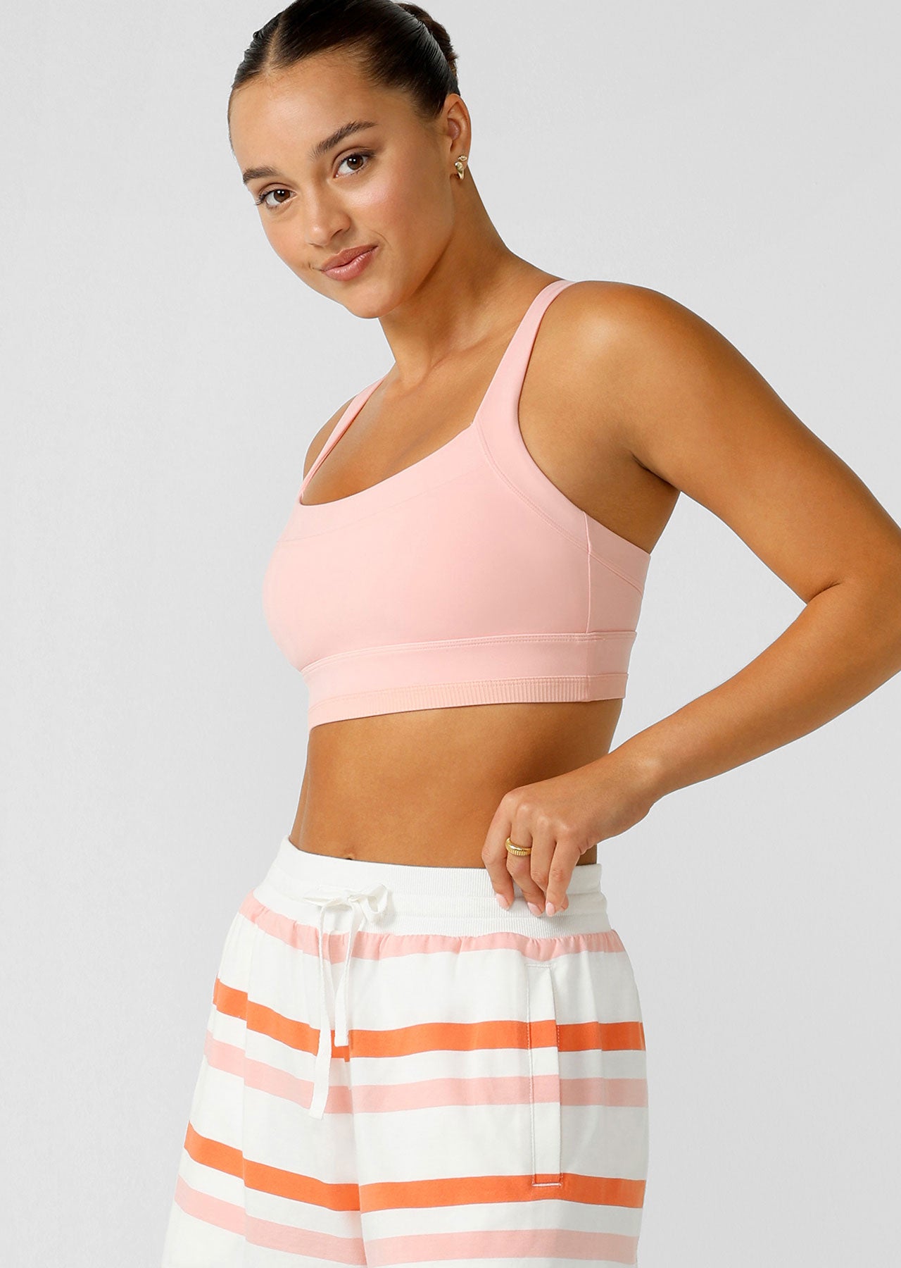 Lorna Jane Radiate Sports Bra - Peach
