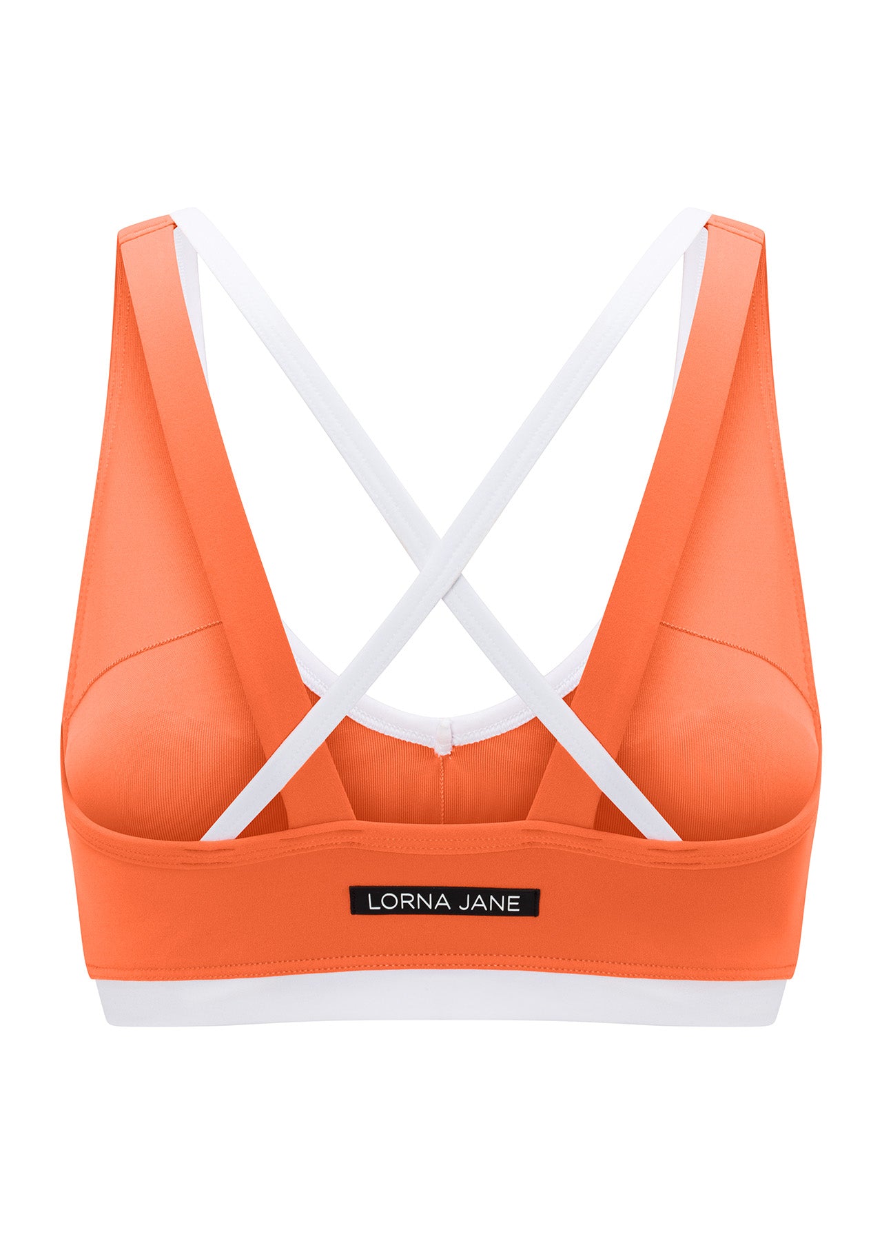 Lorna Jane Feeling Zen Sports Bra - Satsuma