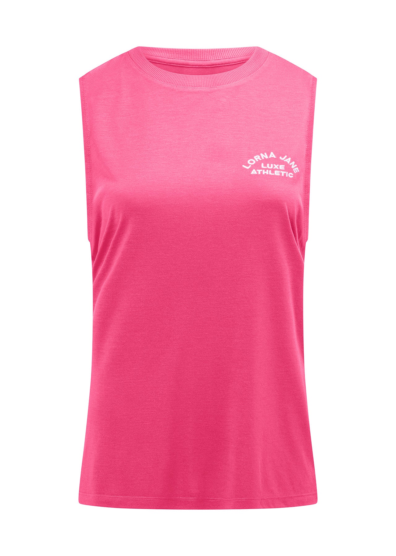 Lorna Jane Lotus Muscle Tank - Babin Pink