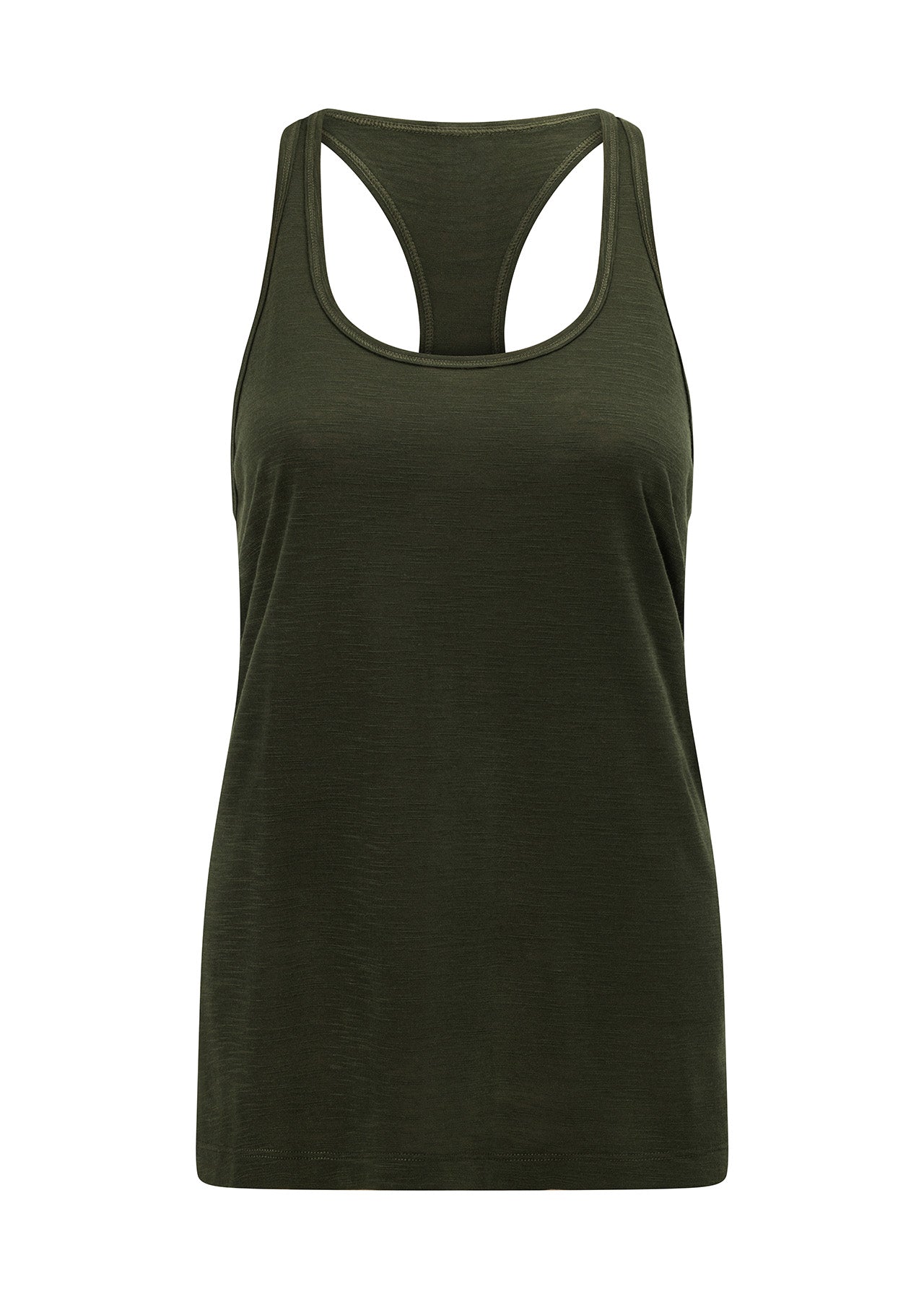 Lorna Jane Slouchy Gym Tank - Luxury Green