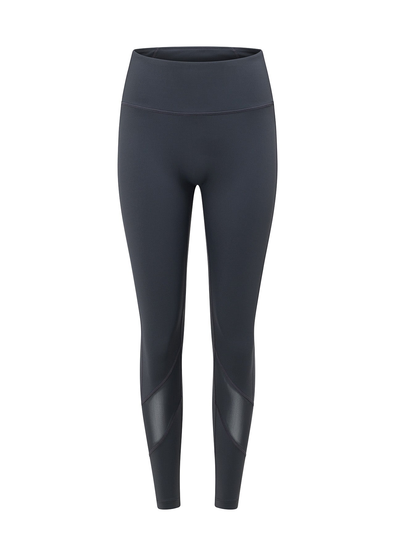 Lorna Jane Elite No Ride Ankle Biter Leggings - Titanium