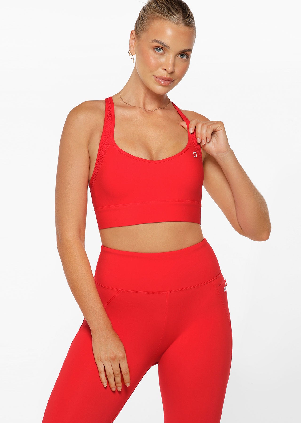 Lorna Jane Possibility Sports Bra - Chinese Red