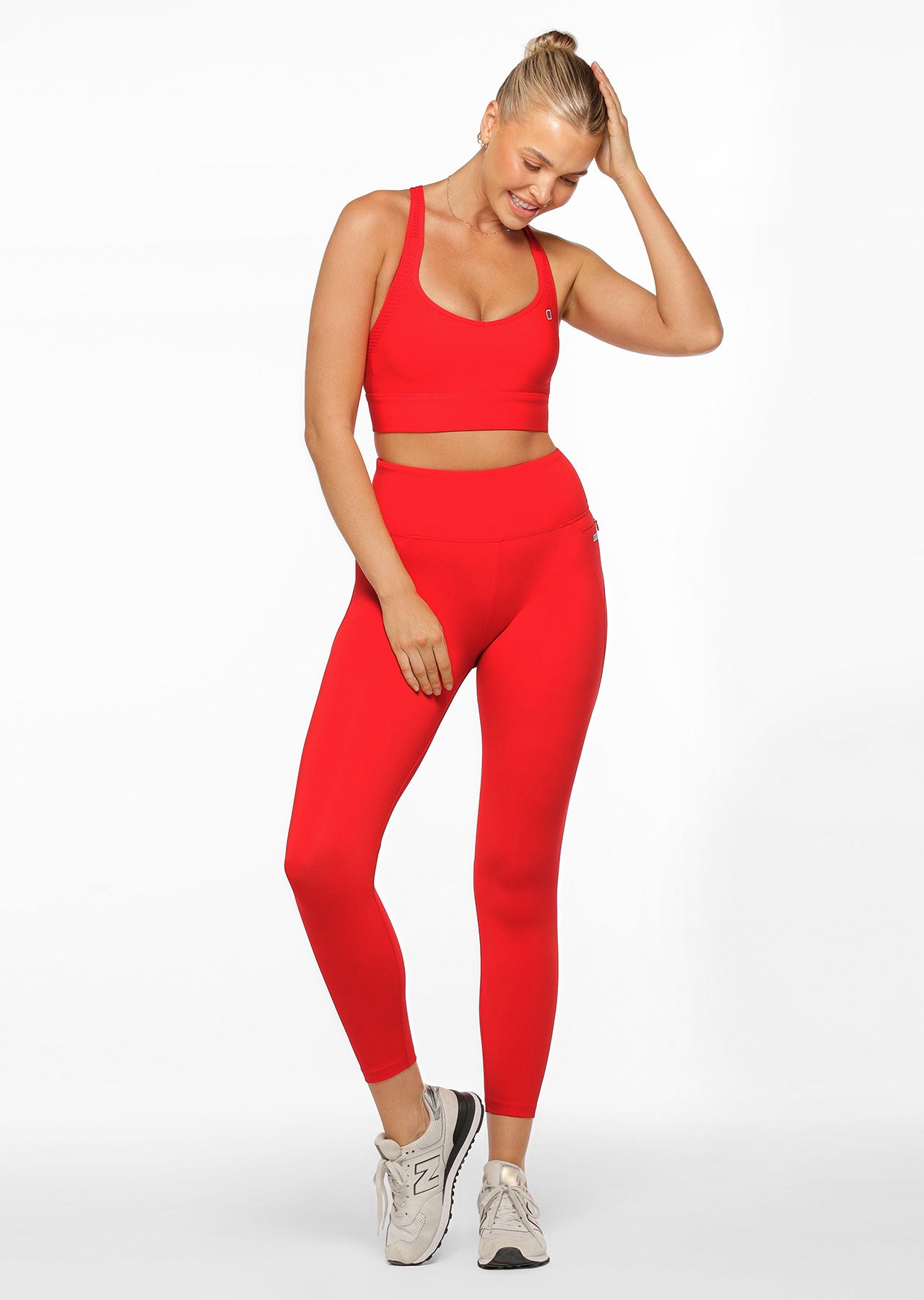 Lorna Jane Possibility Sports Bra - Chinese Red