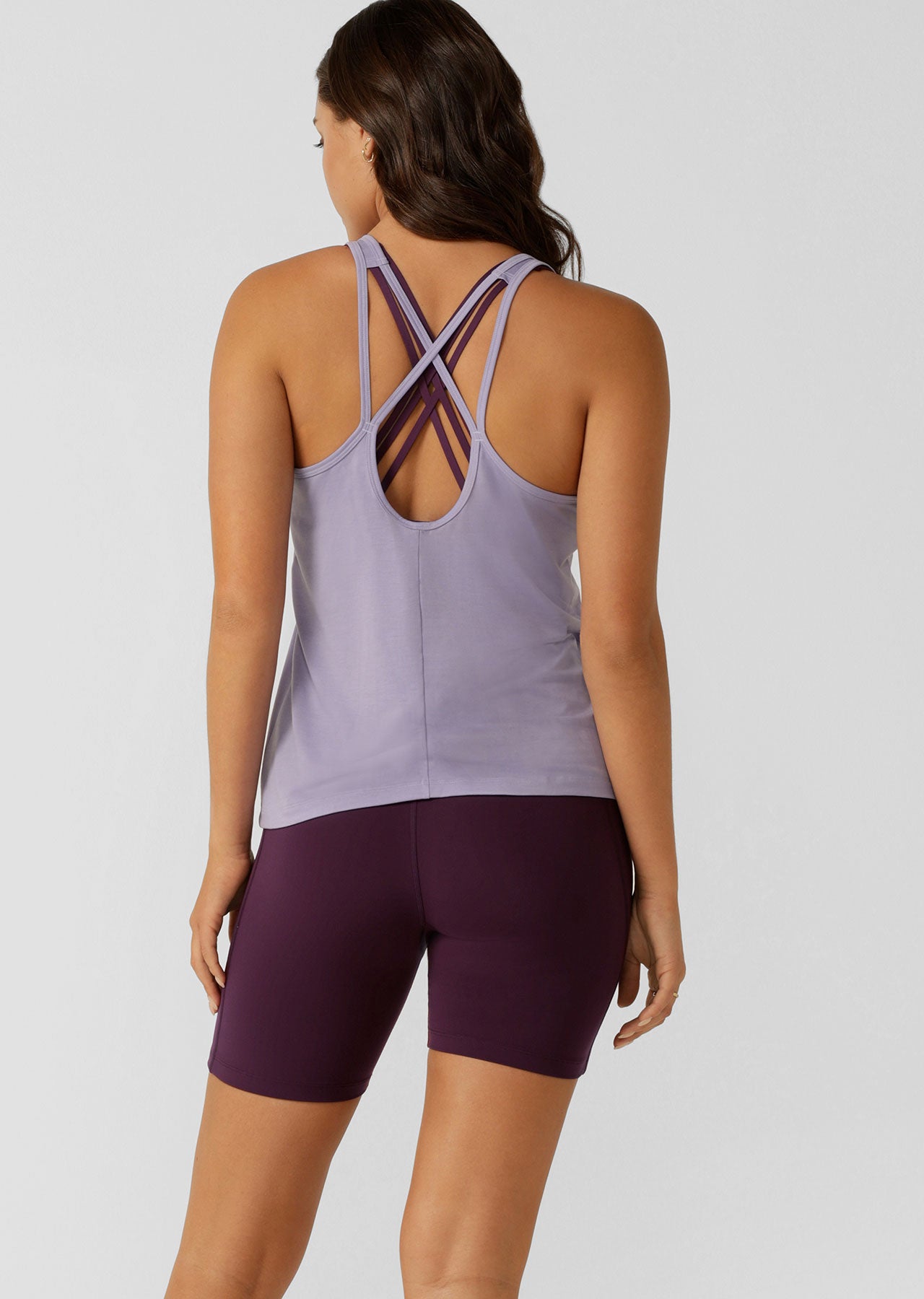 Lorna Jane In Alignment Active Tank - Dark Lavender