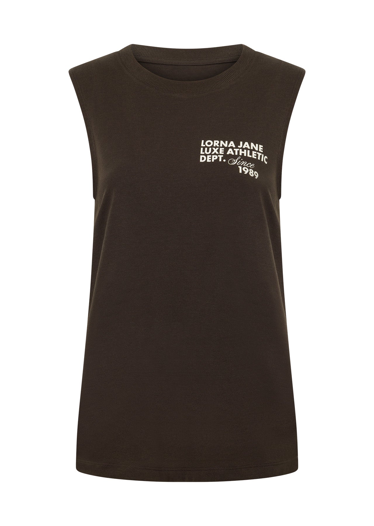 Lorna Jane Track Star Muscle Tank - Volcano