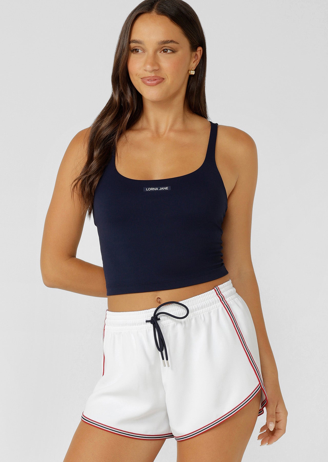 Lorna Jane Balancing Act Bra Tank Combo - French Navy