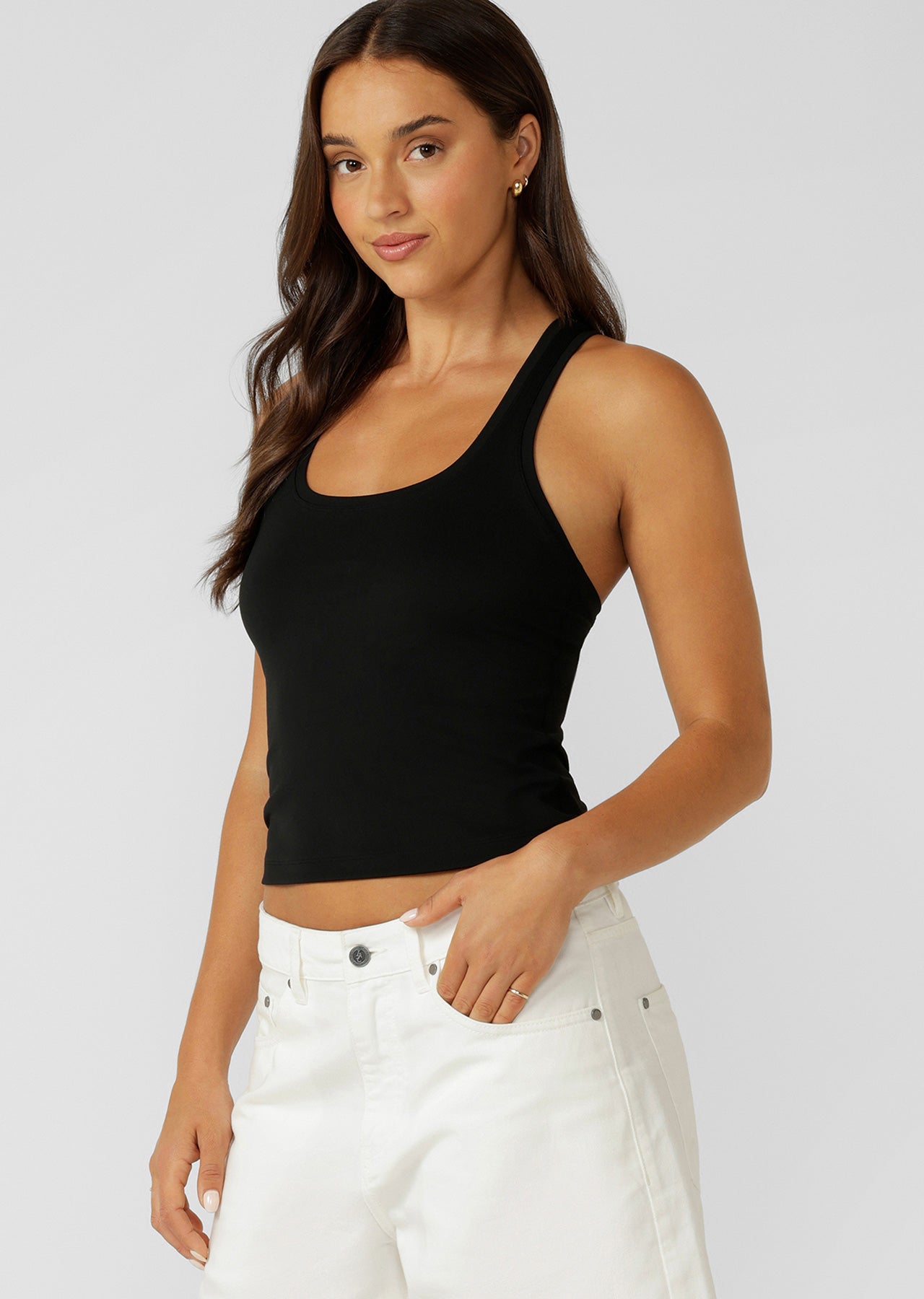 Lorna Jane Sculpt Active Tank - Black