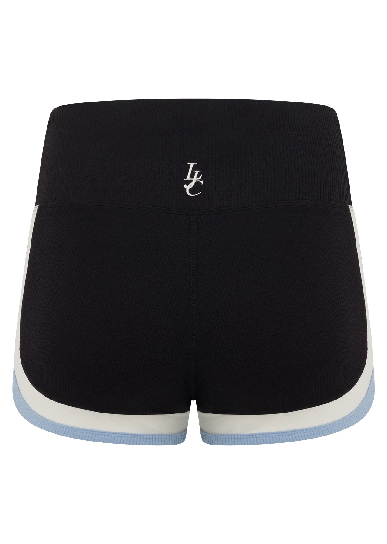 Lorna Jane Palma Luxe Rib Retro Bike Shorts - Black