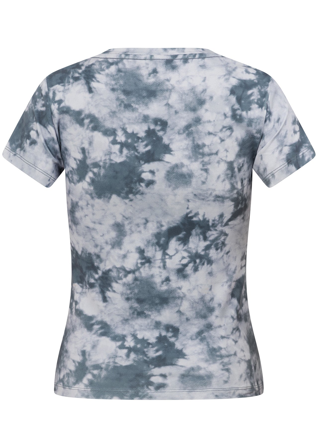 Lorna Jane Active Living Slim T-Shirt - Titanium Tie Dye Print