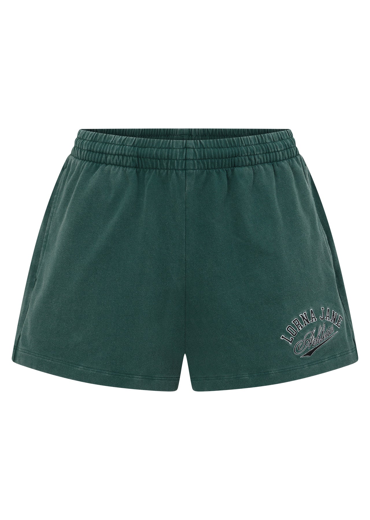 Lorna Jane Prestige Washed Shorts - Washed Palmetto Green
