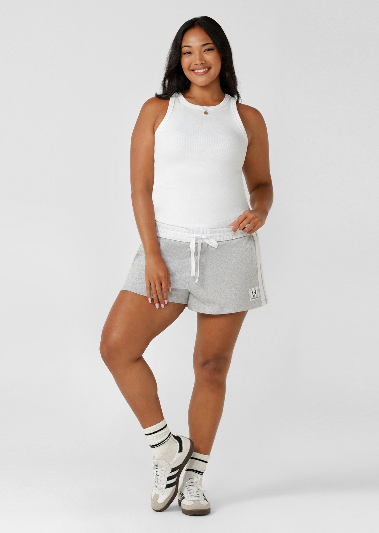 Lorna Jane Dance Shorts - Grey Marl