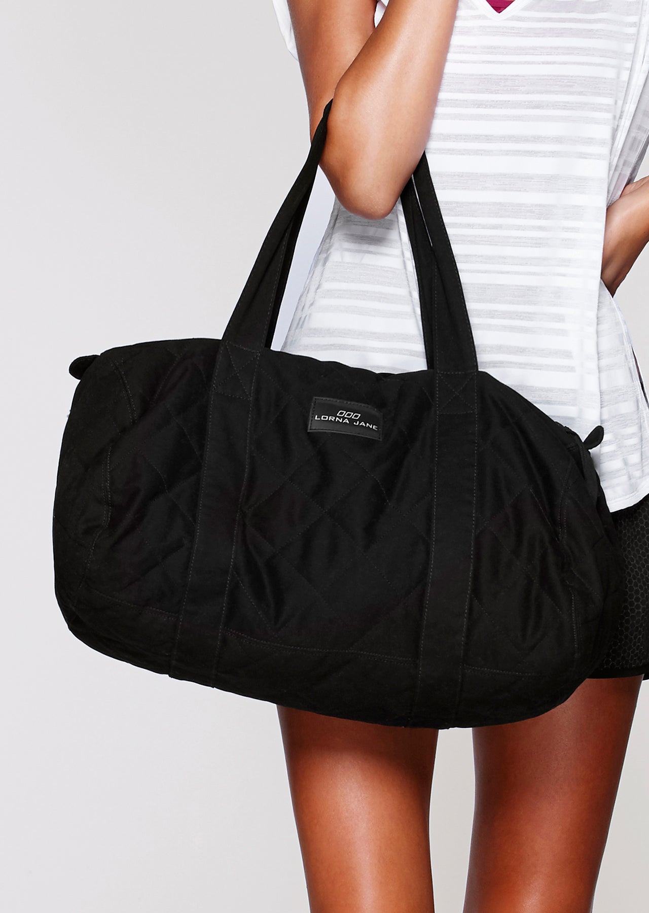 Lorna Jane All Day Gym Bag - Black