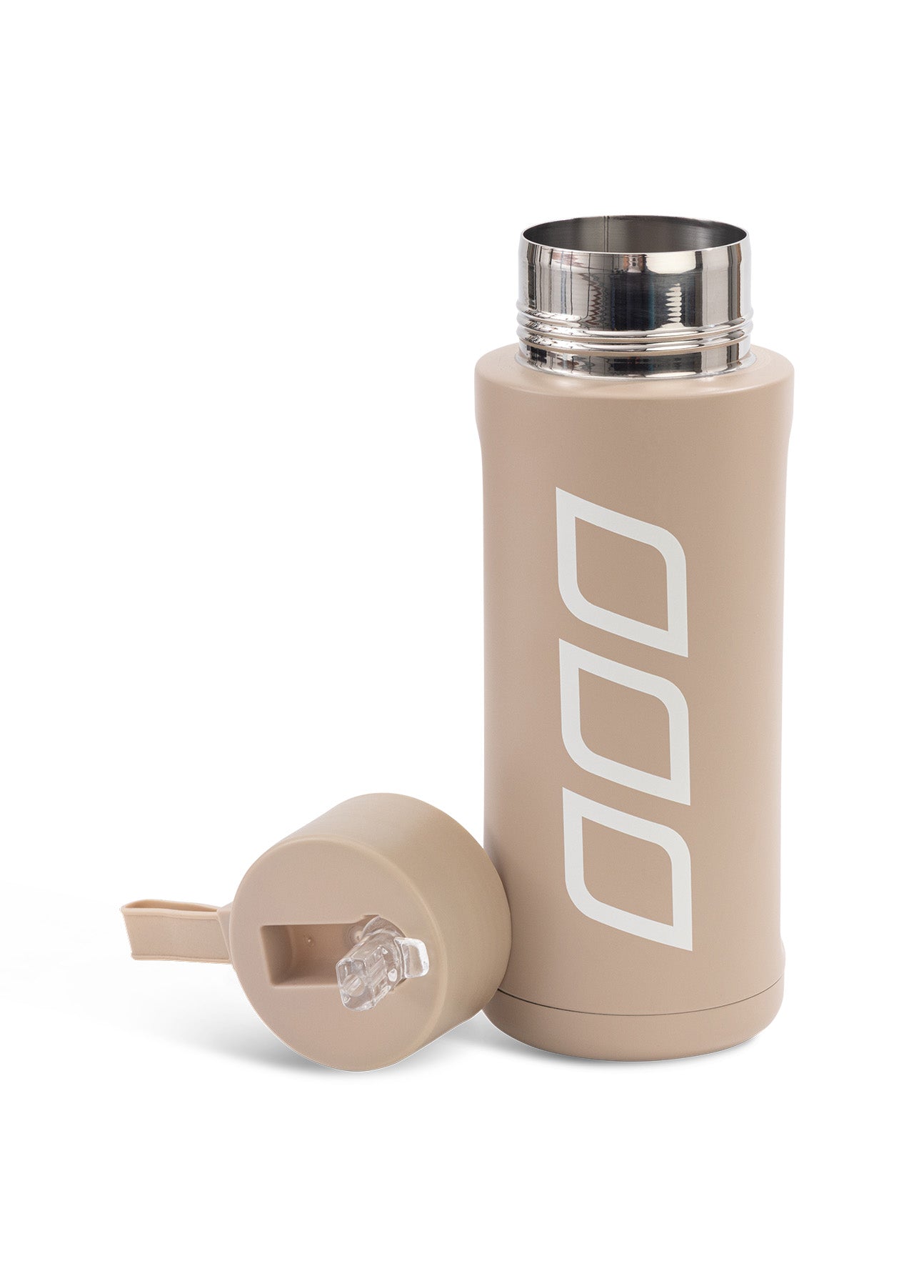 Lorna Jane Essential Insulated Water Bottle - Latte