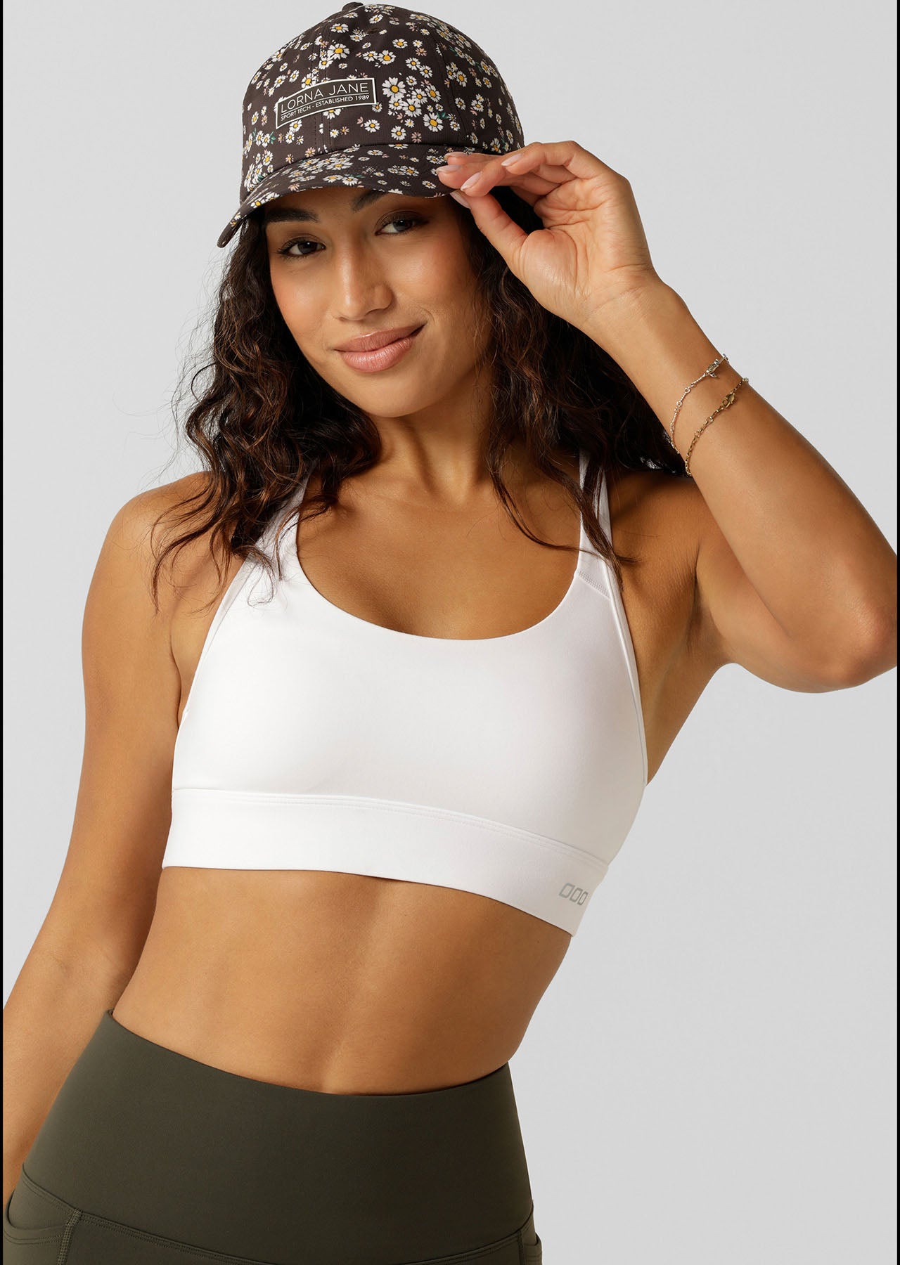 Lorna Jane Ditsy Daisy Outdoor Rec Cap - Ditsy Daisy Print