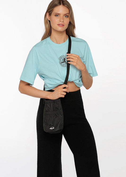 Lorna Jane Cross Body Drink Bottle Bag - Black