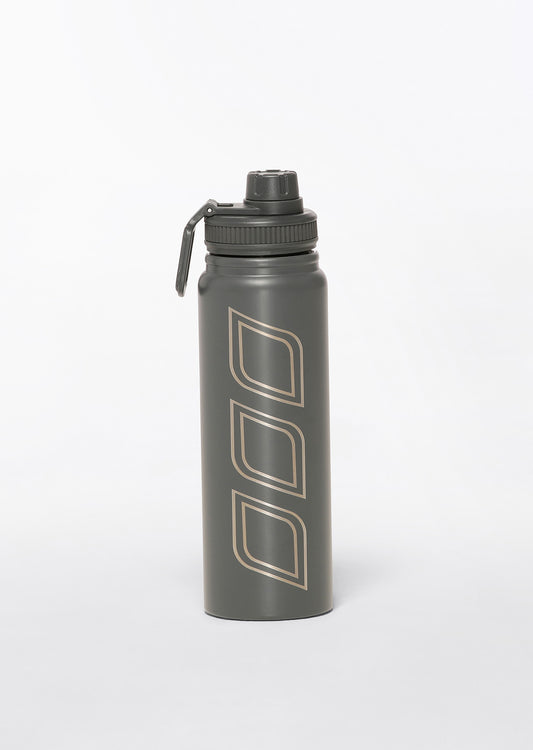 Lorna Jane Iconic Insulated Drink Bottle - Titanium
