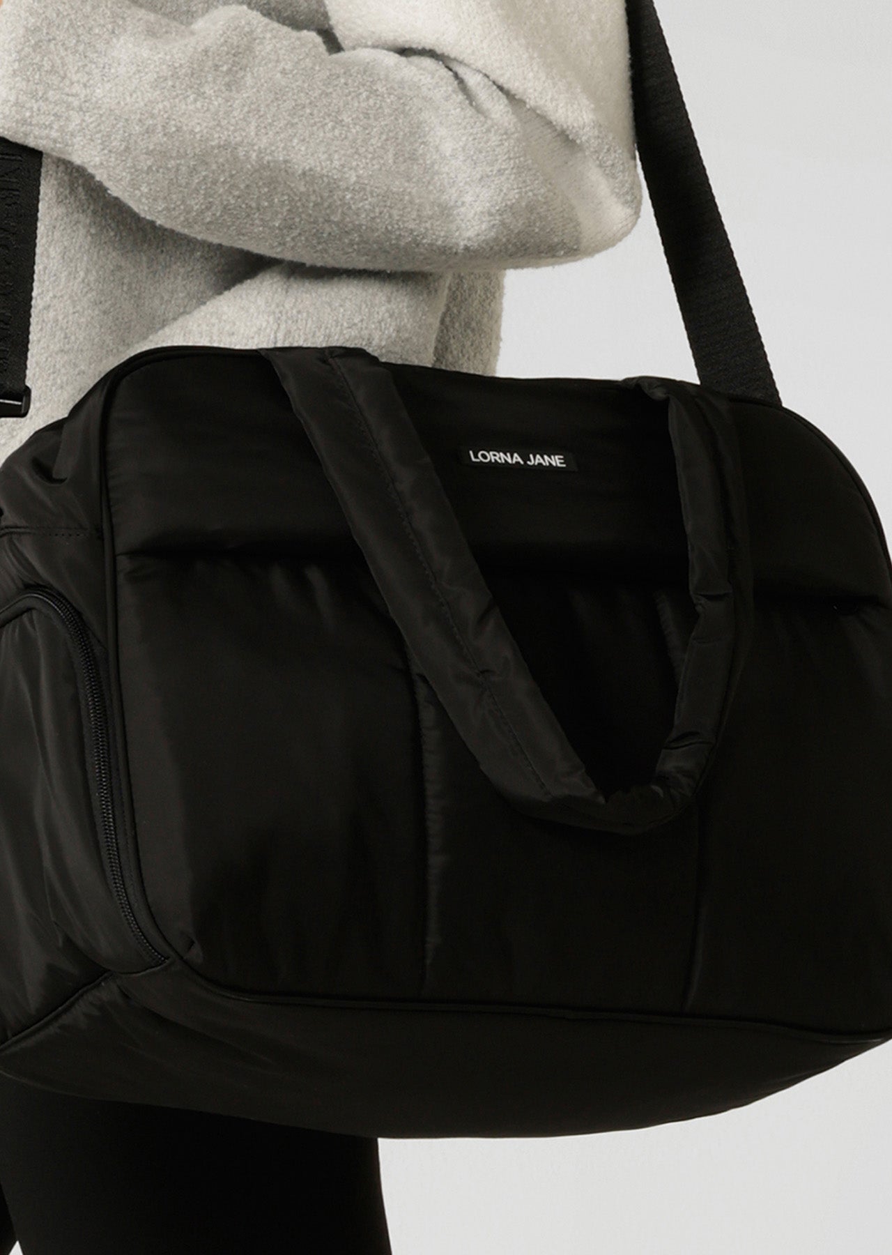 Lorna Jane LJ Duffle Bag - Black