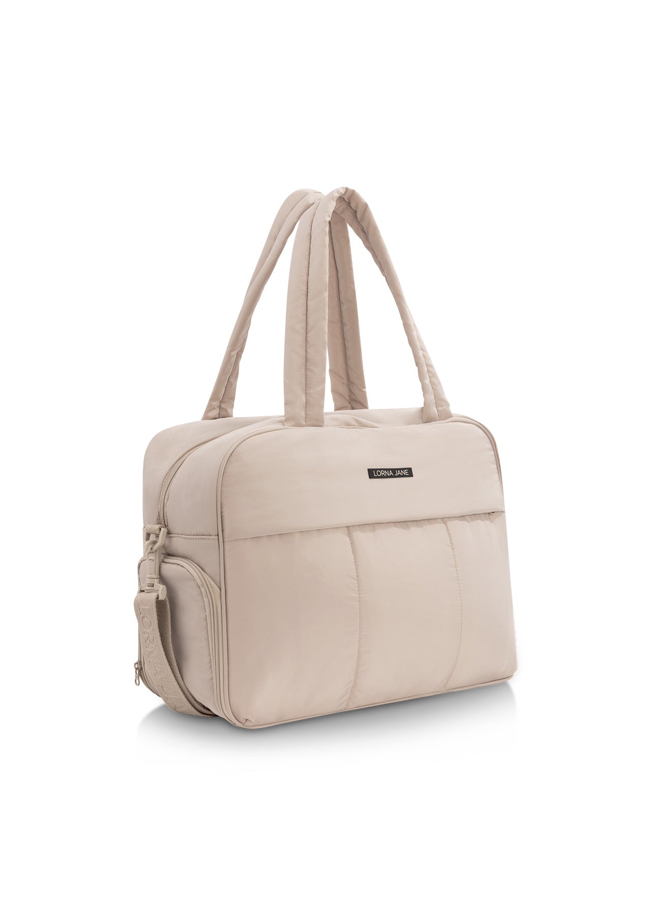 Lorna Jane LJ Duffle Bag - Latte