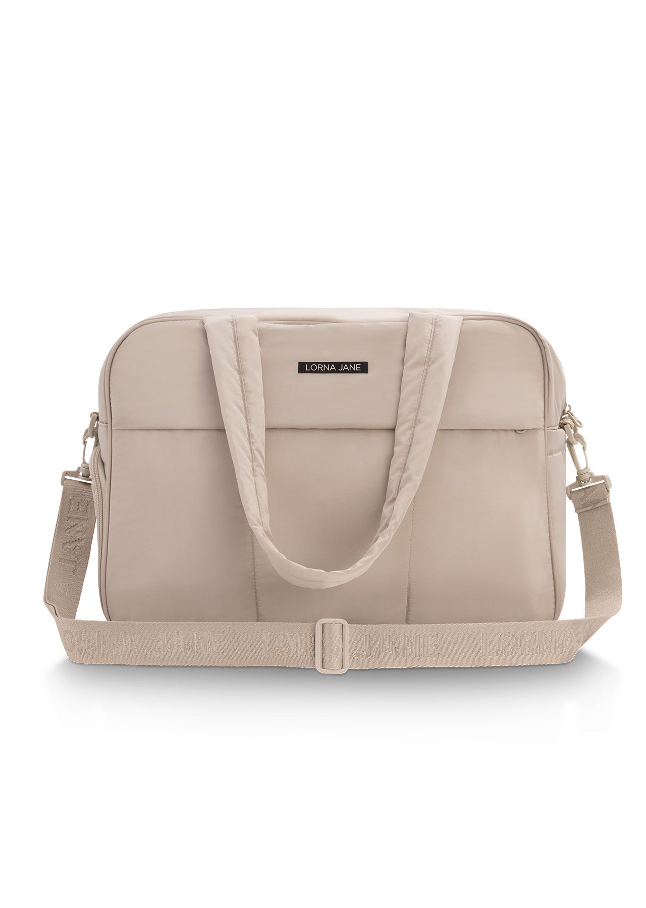 Lorna Jane LJ Duffle Bag - Latte