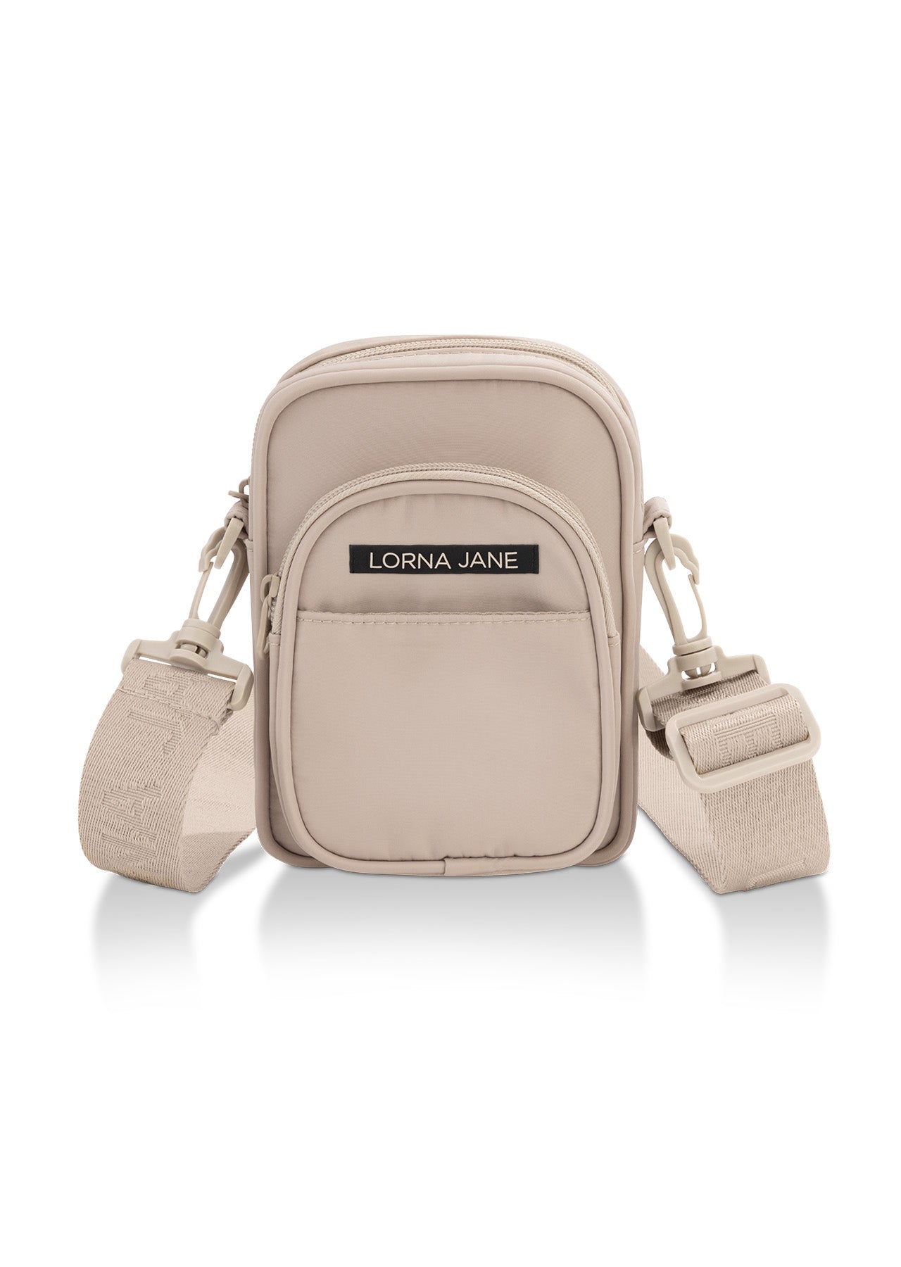 Lorna Jane LJ Crossbody Bag - Latte