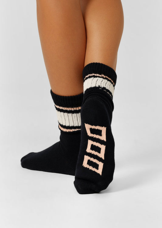 Lorna Jane Everyday Lounge Socks - Midnight Blue