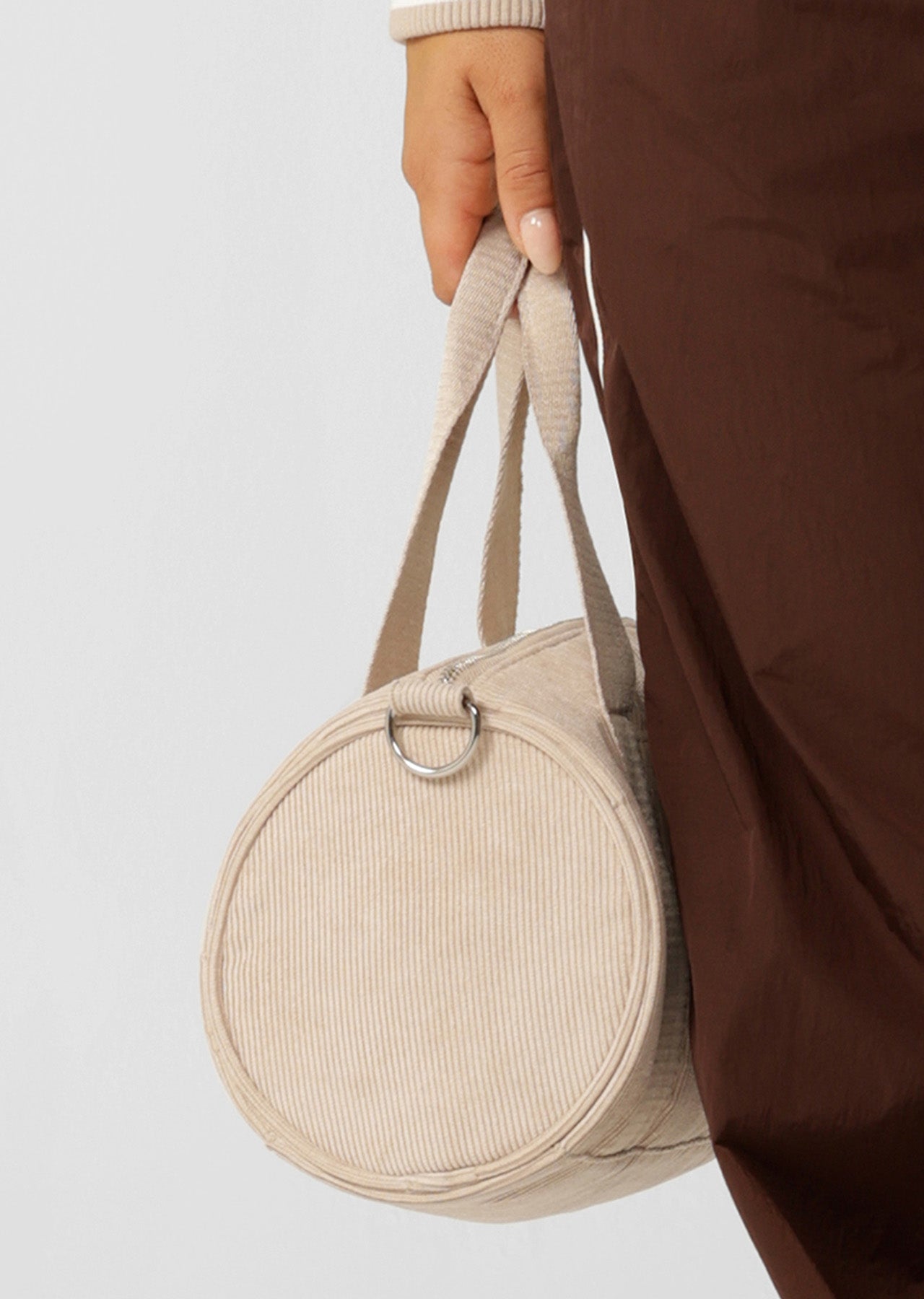 Lorna Jane Limited Edition Lotus Mini Duffle Bag - Light Oxford Tan