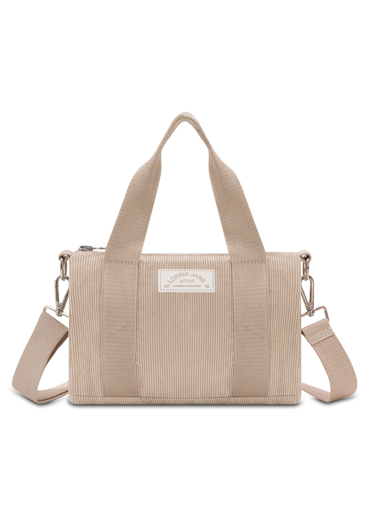 Lorna Jane Limited Edition Lotus Mini Duffle Bag - Light Oxford Tan