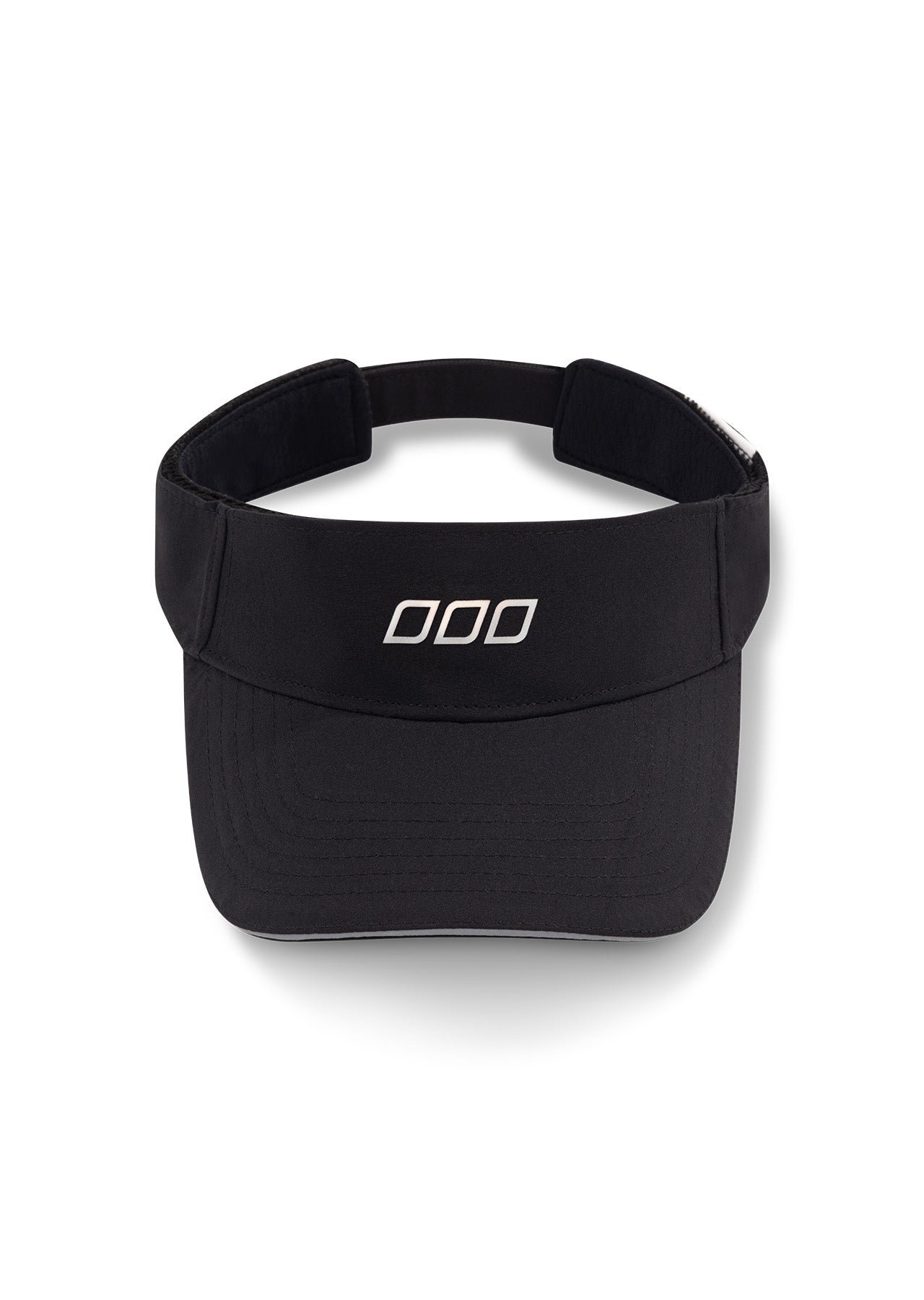 Lorna Jane Never Give Up Removable Sweatband Visor - Black