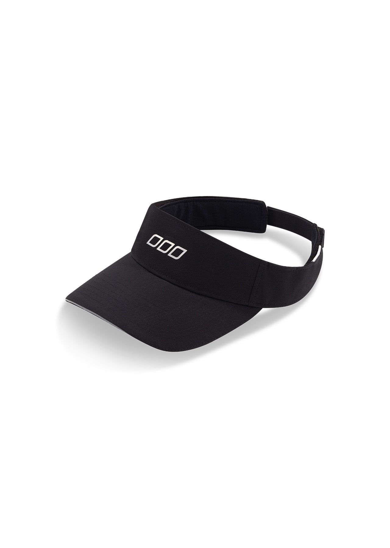 Lorna Jane Never Give Up Removable Sweatband Visor - Black