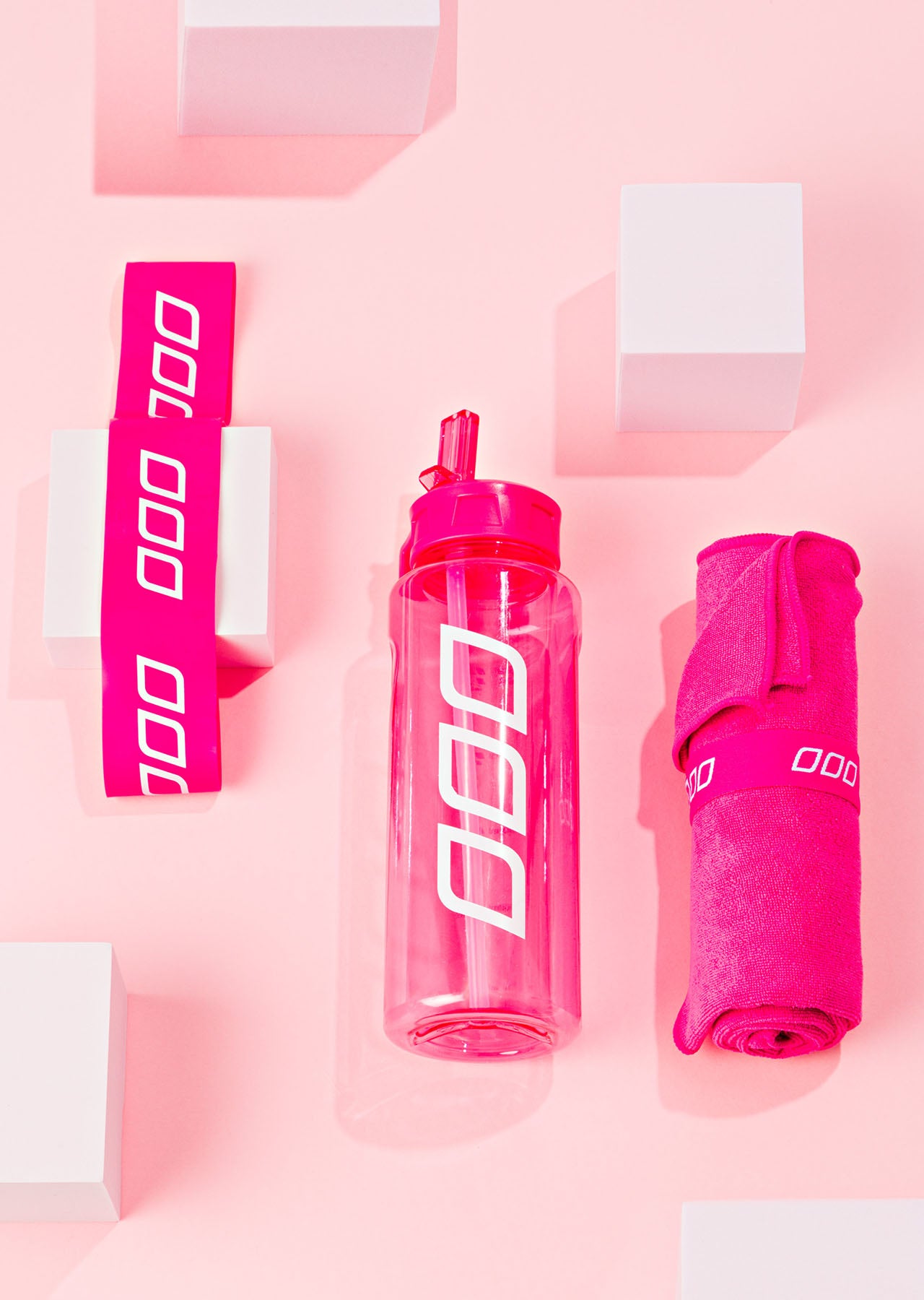 Lorna Jane Active Essentials Kit - Babin Pink