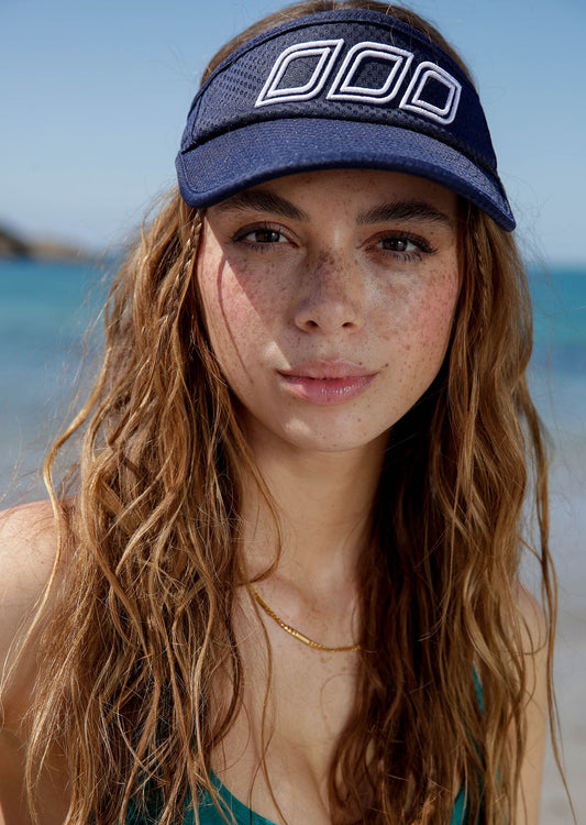 Lorna Jane Ventilation Visor - French Navy