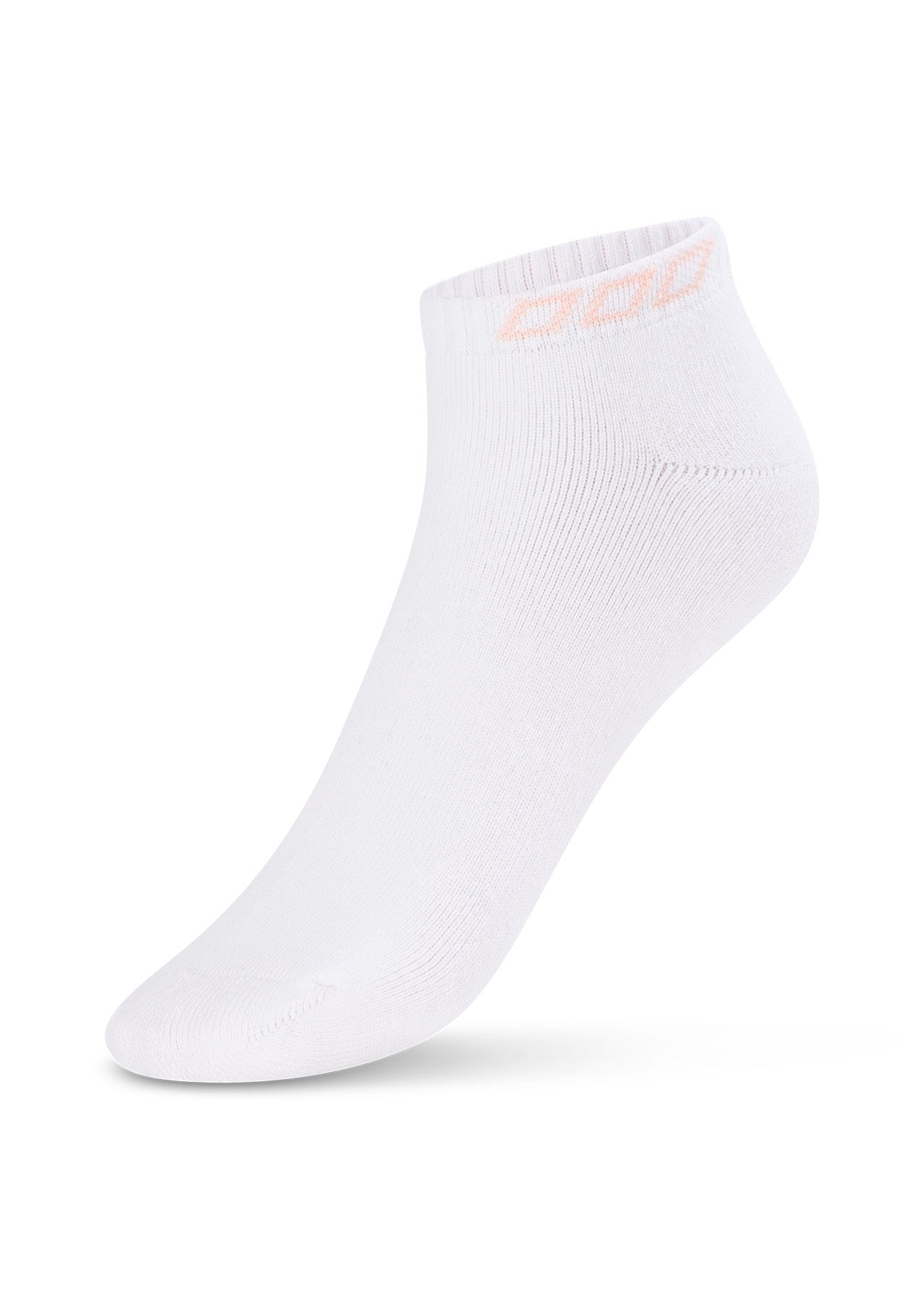 Lorna Jane 3PK Iconic Socks - White & Pink Sand & Grey Marl