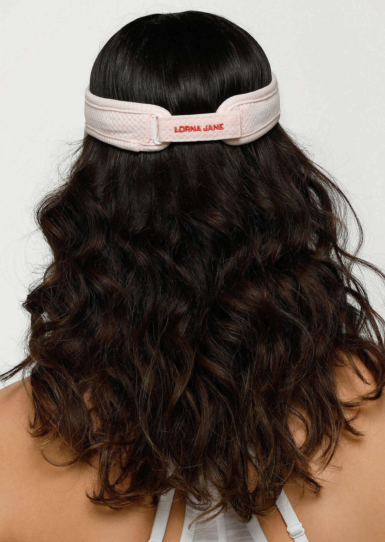 Lorna Jane Ventilation Visor - Light Dusty Pink