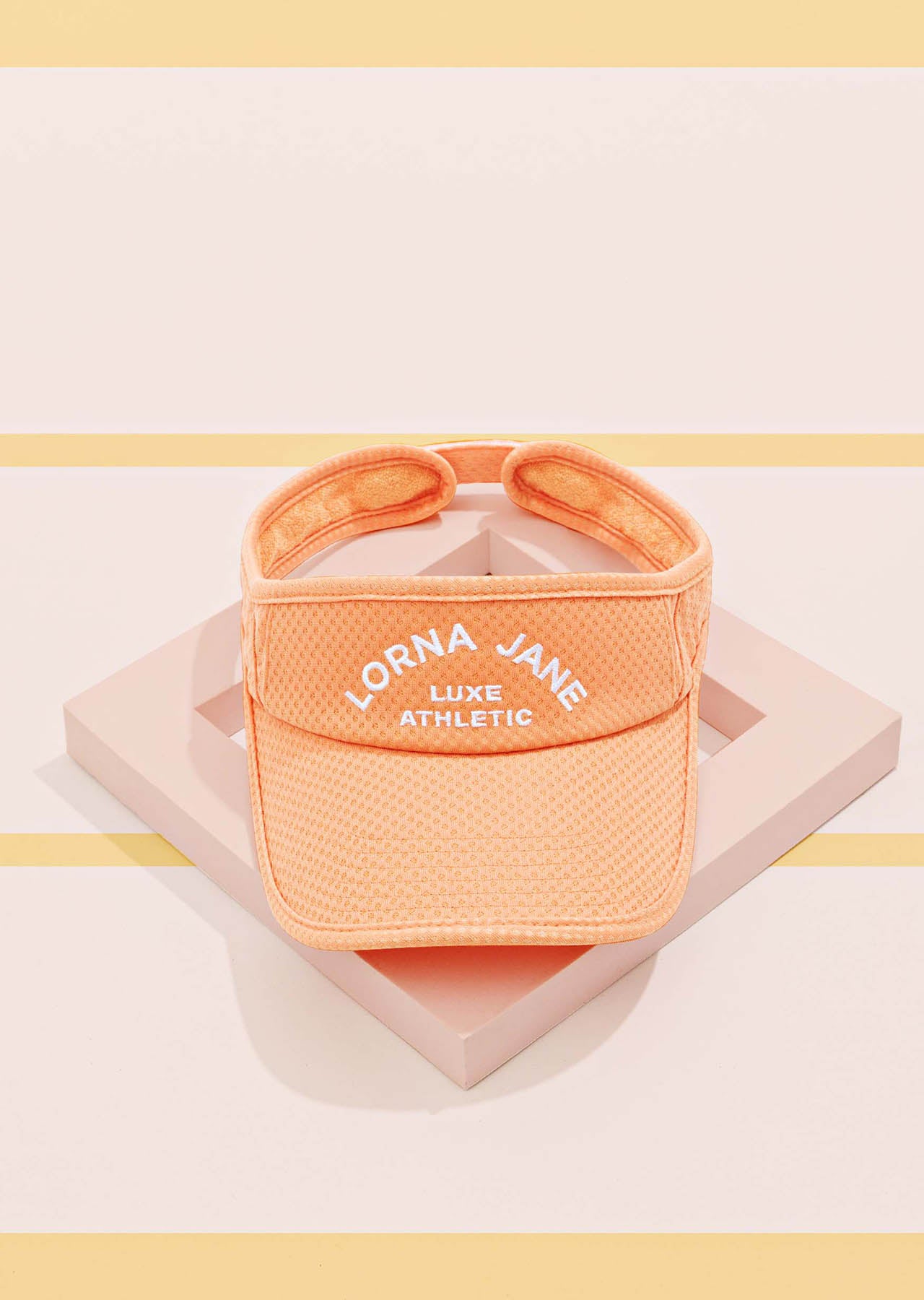 Lorna Jane Luxe Athletic Ventilation Visor - Clementine