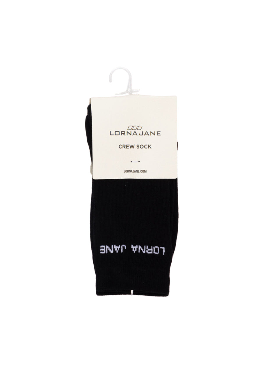 Lorna Jane Lorna Jane Crew Socks - Black