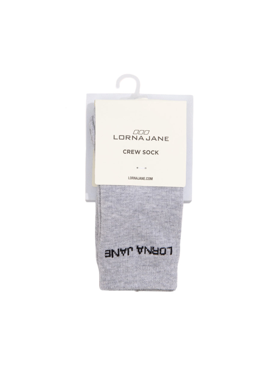 Lorna Jane Lorna Jane Crew Socks - Grey Marl