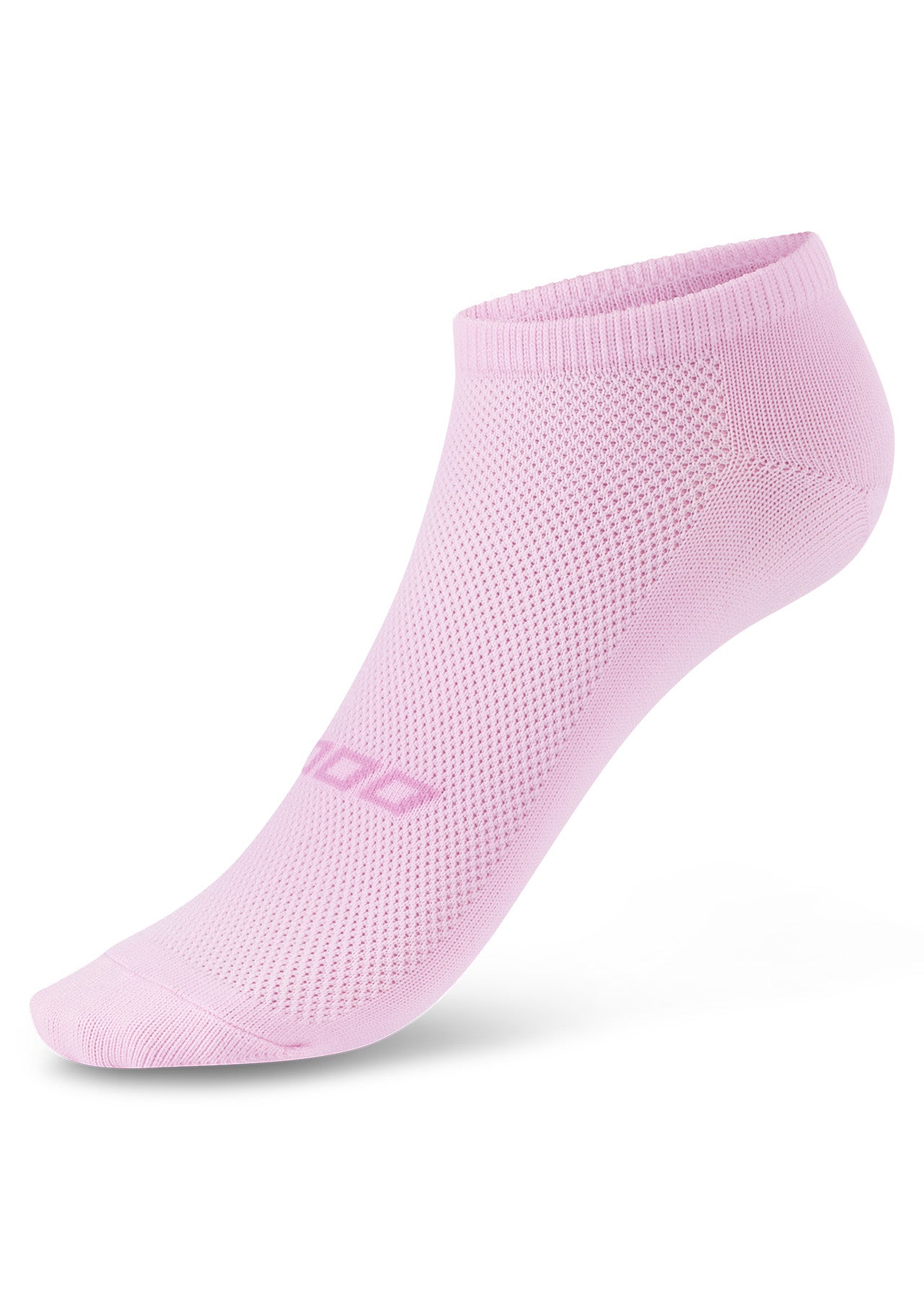 Lorna Jane 2PK Secret Socks - Black/Shocking Pink