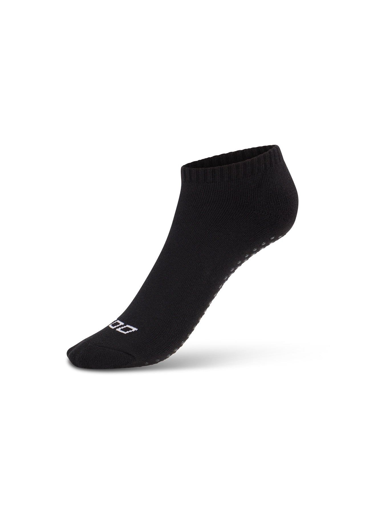 Lorna Jane 2Pk Icon Pilates Grip Socks - Black/Pink Sand